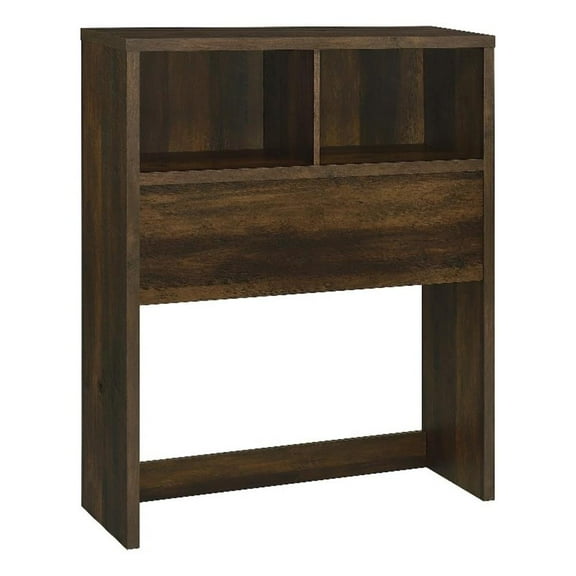 Westpark 49-inch Twin Bookcase Headboard Dark Pine