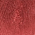 thumbnail image 1 of Ahgly Tapis d'Intérieur Lavable en Machine Carré Rouge Transitionnel, 7 Pieds Carré, 1 of 7