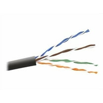 Belkin - Bulk cable - 1000 ft - UTP - CAT 5e - solid - black