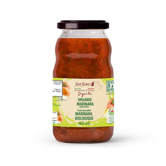 Fiorfiore Sauce pour pâtes Marinara biologique 665 ml Importé d'Italie
