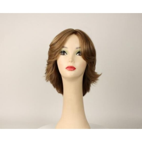 European Human Hair Freeda Wig Shlomit Blonde With Highlights Skin Top Size M