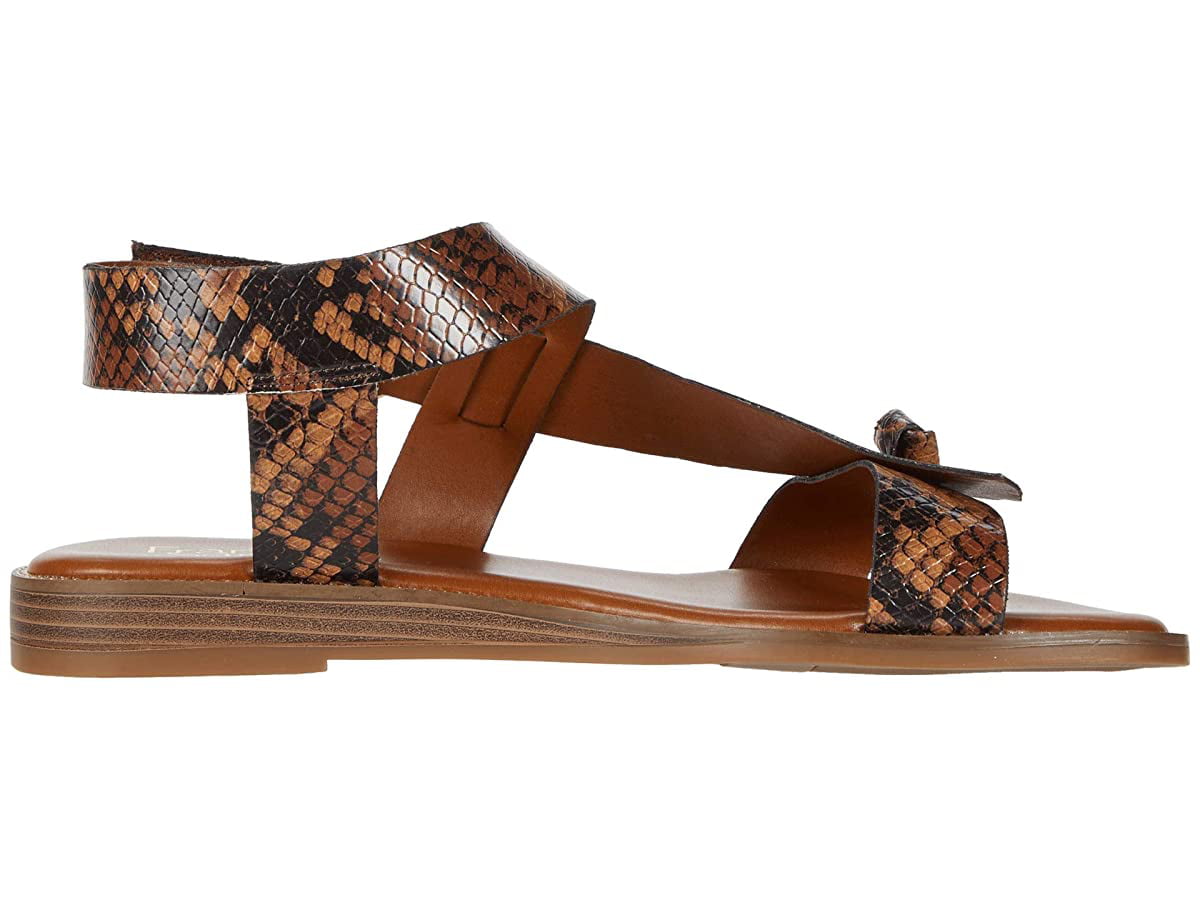 Franco Sarto Gustar Leather Sandals in Natural | Lyst