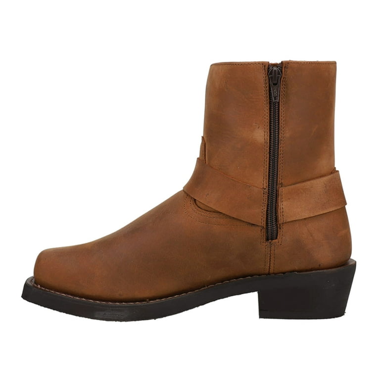 Dingo Mens Rev Up Motorcycle Ankle Boots Walmart
