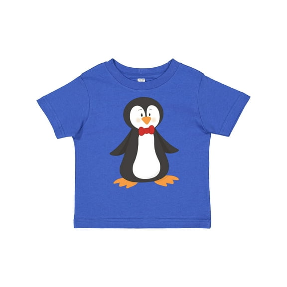 Inktastic Cute Penguin, Little Penguin, Penguin with Bow Tie Boys or Girls Toddler T-Shirt