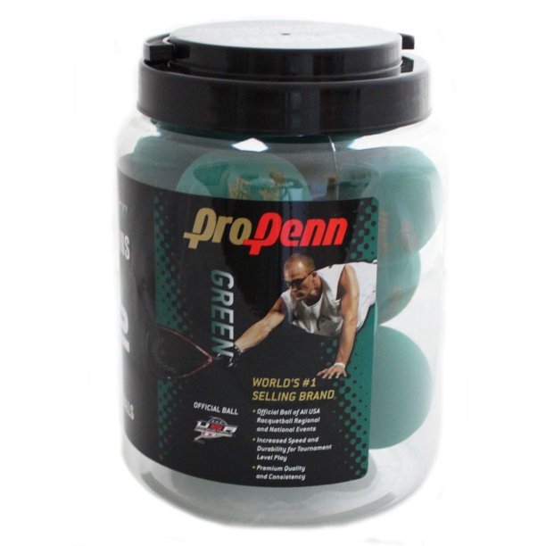 Penn Green Racquetball Jug (12 balls)