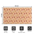 thumbnail image 5 of Orange Christmas Gingerbread Man Pattern Door Rugs,Washable Non Slip Door Mats Indoor,Decorative Door Mats,Entry Mat Indoor for Entrance,Bedroom,Kitchen,Bathroom,17"x30", 5 of 6