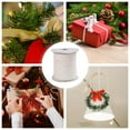 thumbnail image 2 of Christmas Ribbon Wired Edge Craft Ribbon for Gift Wrapping Bows Holiday Decorations DIY Crafting Wedding Party Home Decor 50 Yards, 0.39in*150ft, 2 of 5