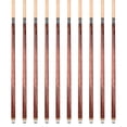 thumbnail image 2 of ASKA L3 Queue de Billard en Acajou - Lot de 10, Arbre Érable Canadien de 58 Pouces, Embout Rigide de 13 mm, Poids Mixtes, 2 of 5