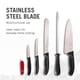 thumbnail image 2 of Juego de bloques de cuchillos Victorinox Swiss Classic de 7 piezas, color negro, 2 of 7