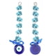 thumbnail image 4 of Colgante de pared con borlas de elefante y ojo malvado Nikou amuleto de bendición azul, 4 of 9