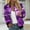 Purple, variant on WXLWZYWL Womens Halloween Bomber Jacket Funny Spooky Ladies Coat Ghost Floral Graphic Cardigan Zip Up Long Sleeve Dressy Tops Moto Biker Windbreaker