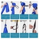thumbnail image 5 of Hamaca Columpio de AlgodóN para NiñOs para Autismo ADHD ADD Therapy Up Sensory Child Therapy Columpio de Paquete EláStico, Azul Oscuro, 5 of 7