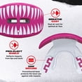 thumbnail image 3 of SafeJawz Lip Guard, Football Mouth Guard with Detachable Strap, Adults and Junior (Black Fangz), 3 of 6