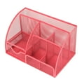 thumbnail image 1 of Pen Holder, Iron Wire 7 Compartments Desk Pen Organiser Durable Decorative  For Study Room, 1 of 8