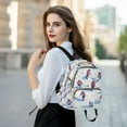 thumbnail image 6 of FORMRS Mini Backpack Purse for Women Travel Daypack Casual Shoulder Bag, Ice Rink, 6 of 7