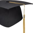 thumbnail image 3 of Birrete de graduación con borla, birrete de doctorado, birrete de graduación ajustable, birrete de graduación para secundaria, universidad, 3 of 8