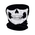thumbnail image 3 of Conjunto de 2 piezas de bufanda de calavera de seda de leche a prueba de polvo y protector solar multifuncional, 3 of 5