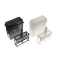 thumbnail image 1 of MUHWA Support de Tachetage et Pot pour Microscope 24 Places, 2 Ensembles, Gris/blanc, 1 of 4