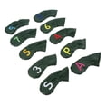 thumbnail image 4 of Golf Blade Head Cover10Pcs Golf Head Cover Golf Head Cover Golf Headcover World-Class Design, 4 of 5