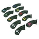 thumbnail image 5 of Cubierta de cabeza de golf cubierta de cabeza de golf de marcado transparente portátil Boca elástica de PU para deportes ANGGREK Otros, 5 of 8