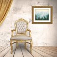 thumbnail image 3 of Purinton, Julia 32x26 Gold Ornate Wood Framed with Double Matting Museum Art Print Titled - Misty Forest, 3 of 4