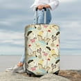 thumbnail image 7 of Haiem pirate with sailing Pattern Luggage Cover Printed Suitcase Covers for Luggage Elastic Washable Suitcase Protector Fits 18-32 Inch Luggage-Large, 7 of 7