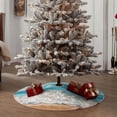 thumbnail image 4 of KLL Christmas Tree Skirt,Party Decorations Farmhouse for Christmas Decorations Holiday Party 30" -Sunny Ocean Waves, 4 of 6