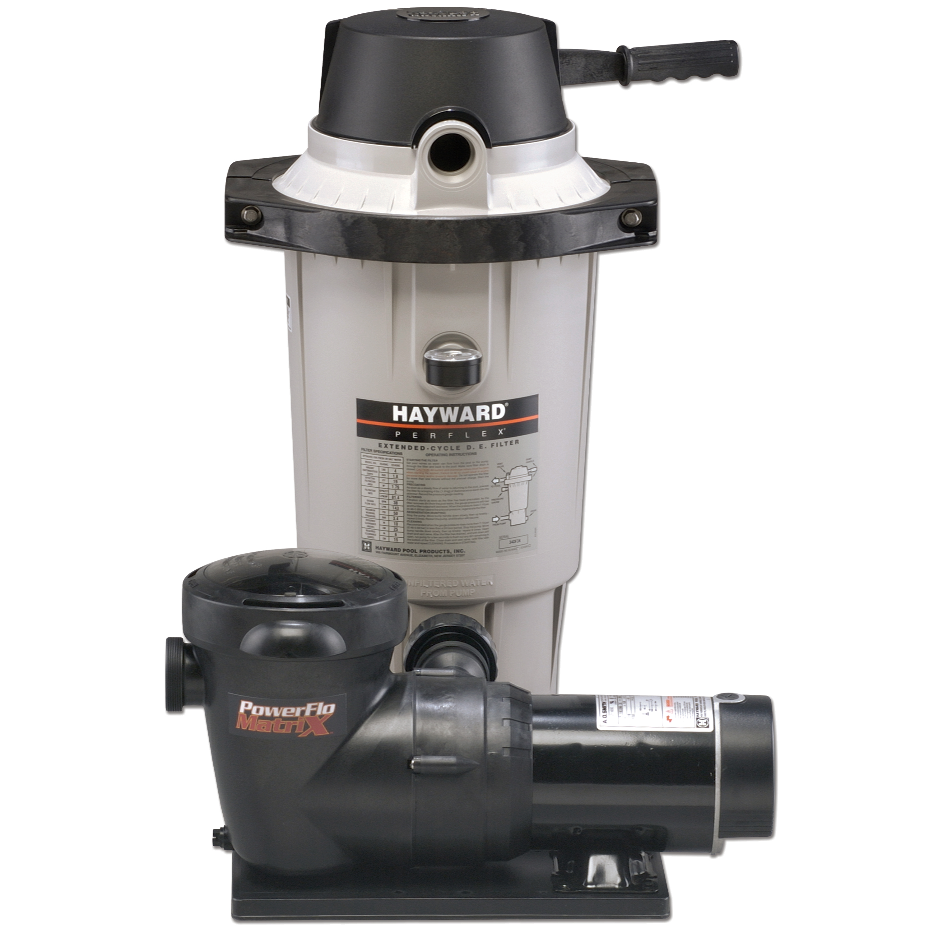 Hayward Pro Series 18 Inch Above Ground Pool Sand Filter System with