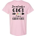 thumbnail image 3 of Inktastic I'm Not Only a Gigi I'm a Great Gigi with Flowers T-Shirt, 3 of 5