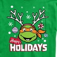 thumbnail image 3 of Teenage Muntant Ninja Turtles - Happy Holidays  - Men's Short Sleeve Graphic T-Shirt, 3 of 5