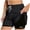 Black, variant on Athletic Skort For Women Elastic Waist Drawstring Build-In Shorts Casual Workout Plus Size Pink