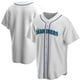 thumbnail image 1 of Nuevo Uniforme De Béisbol Cardigan Mariners Baseball Blank Ropa Deportiva De Verano Blanca-M(40), 1 of 2