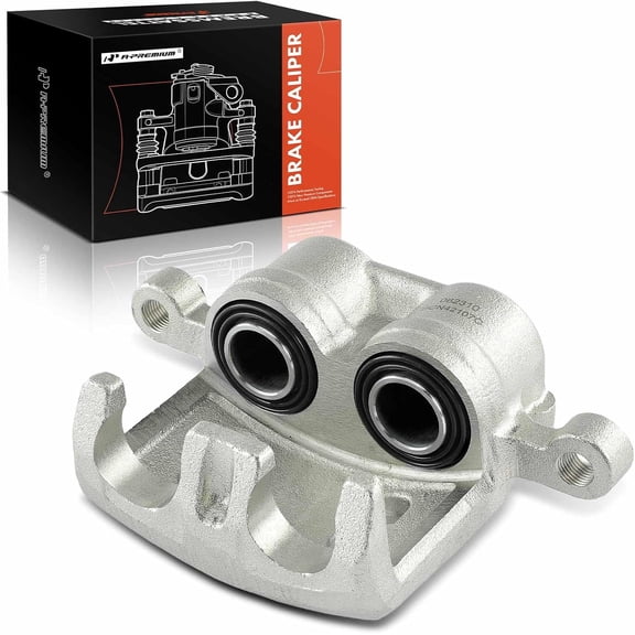 A-Premium Disc Brake Caliper Assembly Without Bracket Compatible with Select Mitsubishi and Eagle Models - Diamante 1997-2004, Eclipse, Galant, Lancer, Outlander, Talon - Front Right Passenger Side
