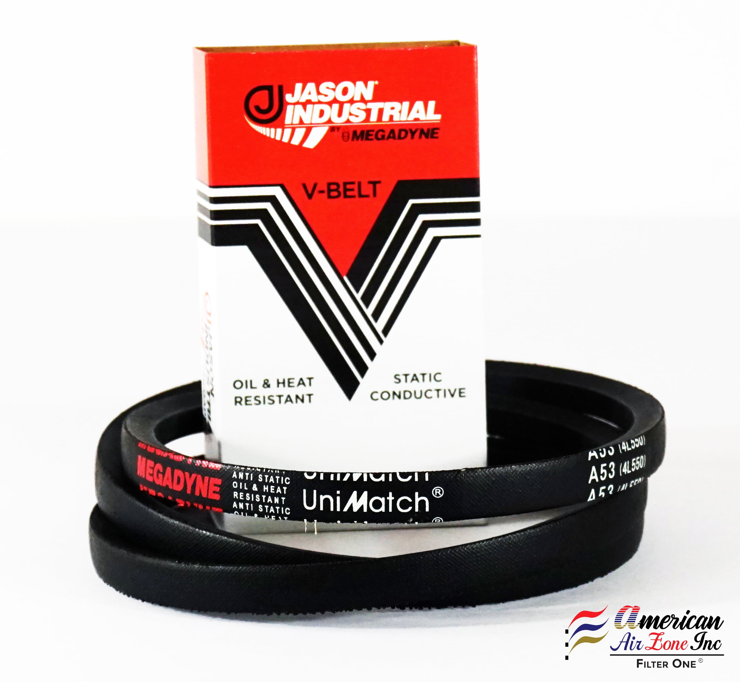 Megadyne Jason Industrial V Belt A53 4L550 (Pack of 1