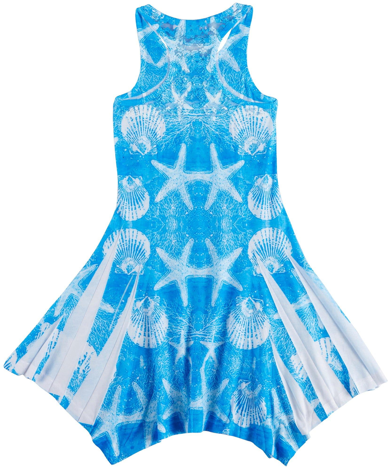 India Boutique Little Girls Starfish Swim Cover-Up