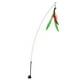 thumbnail image 4 of Pluma de gato divertida, varita interactiva de mano con ventosa para gatos, pluma verde, 4 of 14
