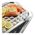 thumbnail image 5 of Norpro 2 Piece Stainless Steel Rectangular Oven Roasting Broil Pan and Drip Tray, 5 of 6