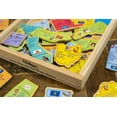 thumbnail image 4 of Bendon TS Shure United States USA Map 50-Piece Educational Wooden Learning Magnets, 4 of 5