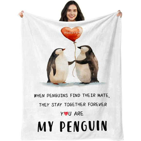 Anniversary Romantic Gifts for Women Men, I Love You Gifts for Him Her, Christmas Valentines Day Birthday Gifts for Boyfriend Girlfriend, Wedding Gifts for Wife Husband, Couples Blanket 50"X60"