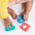thumbnail image 5 of Bright Starts Stay Cool Teethers Gel-Filled 3 Pack, Chillable Teething Baby Toy, Ages 3 months +, 5 of 8