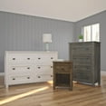 thumbnail image 6 of Farmington 4 Drawer Dresser, Weathered Oak, 6 of 9