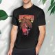 thumbnail image 2 of Camisetas de manga corta con estampado de póster de calaveracamisetas holgadas informales con cuello redondo para hombre Tmvgtek Para estrenar, 2 of 4
