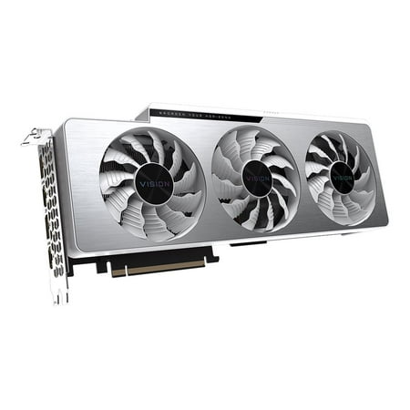 GIGABYTE - NVIDIA GeForce RTX 3070 Ti VISION OC 8GB GDDR6X PCI Express 4.0 Graphics Card - White