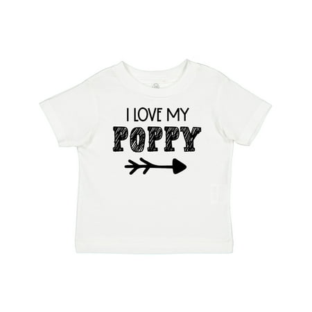 

Inktastic I Love My Poppy with Arrow Gift Baby Boy or Baby Girl T-Shirt