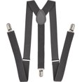 thumbnail image 1 of HSHDLDF Mens Suspenders 1" Inch Elastic Adjustable Y-Back Clip-on Suspender, 1 of 7