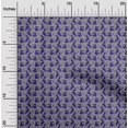 thumbnail image 2 of oneOone Polyester Spandex Purple Fabric Floral Fabric For Sewing Printed Craft Fabric By The Yard 56 Inch Wide, 2 of 5