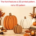 thumbnail image 4 of Brondbend Wooden Pumpkin Decor Set Of 3 Tabletop Decorations For Fall Festivities Thanksgiving Centerpieces And Christmas Decorations, 4 of 7