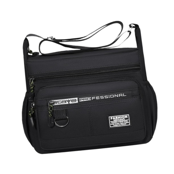 Bolso de hombro para hombre, bolso de mano de almacenamiento
