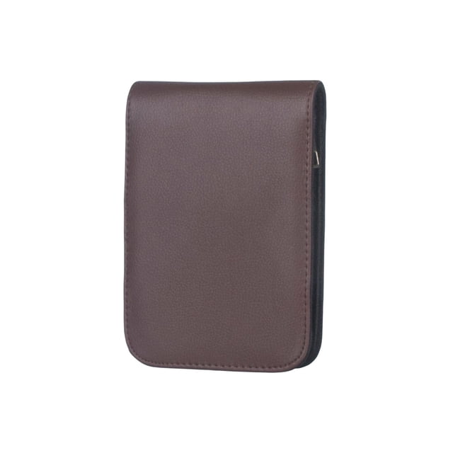 Methold Estuche para lápices, gran capacidad, organizador de maquillaje multifuncional, accesorios escolares, soporte práctico multiusos para Carpetas de archivos Café