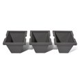 thumbnail image 3 of Step2 Atherton Sage Gray Outdoor Plastic Raised Planter Box with 3 Tray Dividers, 3 of 6